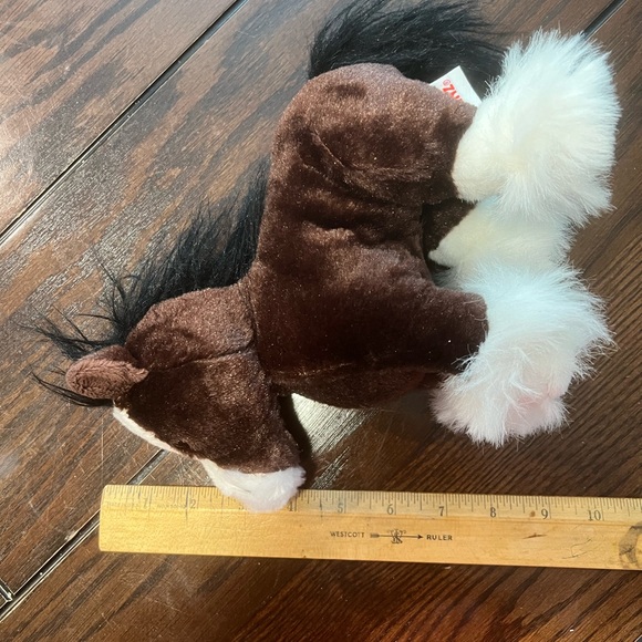 Ganz Webkinz Clydesdale Horse HM139 Plush Stuffed Animal - Picture 11 of 11